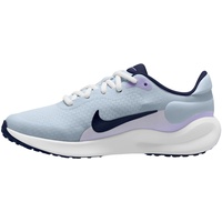 Nike Revolution 7 Road Laufschuhe Kinder 004 football grey/midnight navy/lilac bloom 40