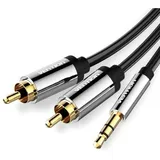 Vention Audiokabel 3,5mm Klinken-Stecker - 2x Cinch-Stecker 5,0m (BCFBJ)