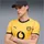 Puma Deutschland Auswärtstrikot 2025/26 Herren Gelb/Schwarz Gr. M