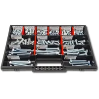Schraubenbox24 Sechskantschrauben Sortiment M8 10 mm - 55 mm 130 Stück