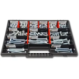 Schraubenbox24 Sechskantschrauben Sortiment M8 10 mm - 55 mm 130 Stück