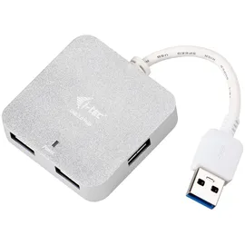 iTEC i-tec Metal Passive Hub, USB 3.0, 4 Port USB-Hub