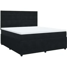 vidaXL Boxspringbett 180 x 200 cm Schwarz