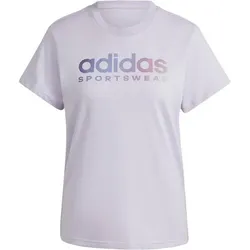 ADIDAS Damen Shirt The Soft Side Linear, SILDAW, XS