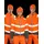 Result R325M Fluorescent Orange/Grey S