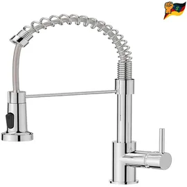 FORIOUS Küchenarmatur Hochdruck Chrom