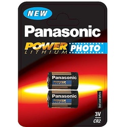 Panasonic Lithium Batterie CR2 2er