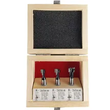 Stier T-Nutfräser-Set 3-teilig 8 mm