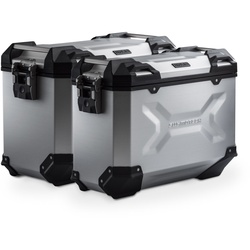 SW-Motech TRAX ADV Alukoffer-System - Silbern. 45/37 l. Honda X-ADV (20-)., silber