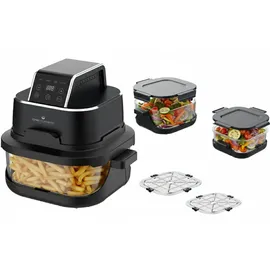 KeMar Kitchenware KHF-400 Heißluftfritteuse schwarz