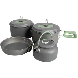 Bo-Camp Explorer Topfset mit Kessel, 4-teilig