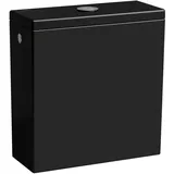 Laufen Aufputz-Spülkasten 824337 Schwarz glänzend