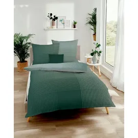 KAEPPEL Master Mako-Satin jade 135 x 200 cm + 80 x 80 cm