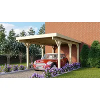 Karibu Classic Einzel 1 2,50 x 3,96 m kdi inkl. PVC-Dachplatten