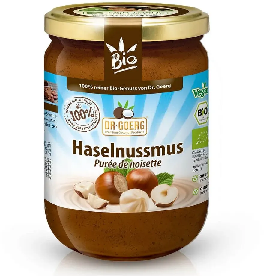 Haselnussmus geröstet - Dr. Goerg - bio (0.5kg)