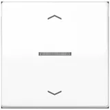 Jung Taster 1fach mit Pfeilsymbolen, alpinweiß