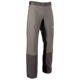 Klim Enduro S4 Textilhose, wasserdicht - Grau/Dunkelgrau/Neon-Grün / 34