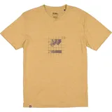 Mons Royale Herren Zephyr Merino Cool T-Shirt gelb)