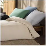 KAEPPEL Musselin Bettwäsche Uni grau