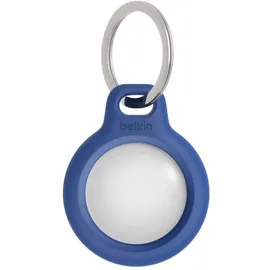 Belkin Secure Holder mit Schlüsselanhänger für AirTag blau