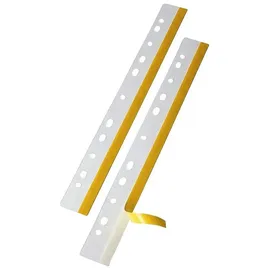 Veloflex Heftstreifen, selbstklebend HEFTFIX® DIN A4 transparent Kunststoff