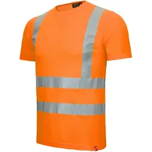 Nitras Motion Tex Viz Warn-T-Shirt 3XL - orange