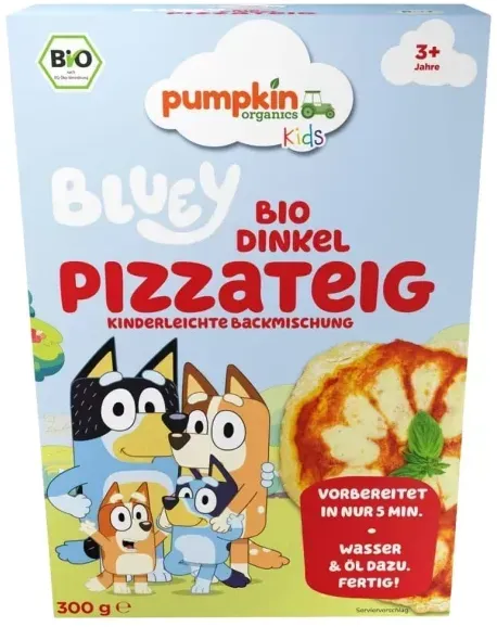Pumpkin Bluey Dinkel Pizza Backmischung bio