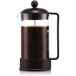 Kaffeebereiter Bodum 1L Schwarz/Klar