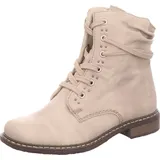 Damenschuhe Schnürstiefel Beige Freizeit, Schuhgröße:39 EU / Beige - 39