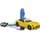 Bruder 62112 - PKW Service Center mit Roadster Gelb 1:16