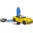 Bruder 62112 - PKW Service Center mit Roadster Gelb 1:16