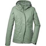 KILLTEC Damen Funktionsjacke/Outdoorjacke mit Kapuze KOS 68 WMN JCKT, hell mint, 44,