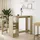 vidaXL Bartisch mit Regal 124 x 46 x 103,5 cm Braun