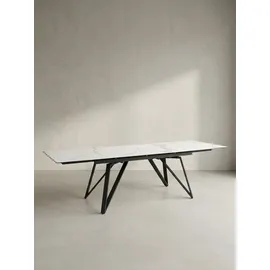 KADIMA DESIGN Esszimmertisch 180 x 76 x 90 cm weiß