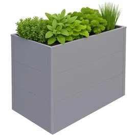 Mendler Hochbeet HWC-P64 77 x 100 x 50 cm Grau