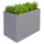 Mendler Hochbeet HWC-P64 77 x 100 x 50 cm Grau
