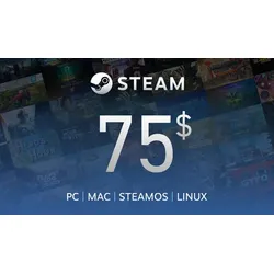Steam Gift Card 75$