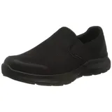 SKECHERS Flex Advantage 4.0 Tuscan Sneaker, Black Textile Trim, 39 EU