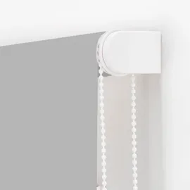 Wellhome - Lichtdurchlässiges Polyester-Rollo 130 x 175 cm (Breite x Höhe) Grau