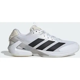 adidas Adizero Ubersonic 5 Herren Cloud White / Core Black / Silver Metallic 45