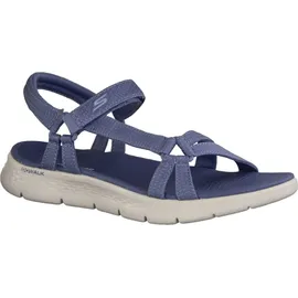 SKECHERS GO WALK FLEX SANDAL SUBLIME Damen Blau 41