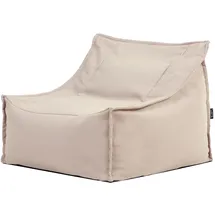 I.C.O.N. Icon Alto Outdoor Sitzsack Sessel für Erwachsene, Beige, Olefin Stoff für Drinnen und Draußen, Riesen Sitzsack mit Füllung, Bequemer Sessel, Garten, Terrasse, Lounge