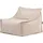I.C.O.N. Icon Alto Outdoor Sitzsack Sessel für Erwachsene, Beige, Olefin Stoff für Drinnen und Draußen, Riesen Sitzsack mit Füllung, Bequemer Sessel, Garten, Terrasse, Lounge