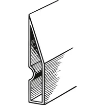 EDE Alu Trapezkartätsche 97 x 18 mm 2 m