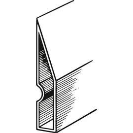 EDE Alu Trapezkartätsche 97 x 18 mm 2 m