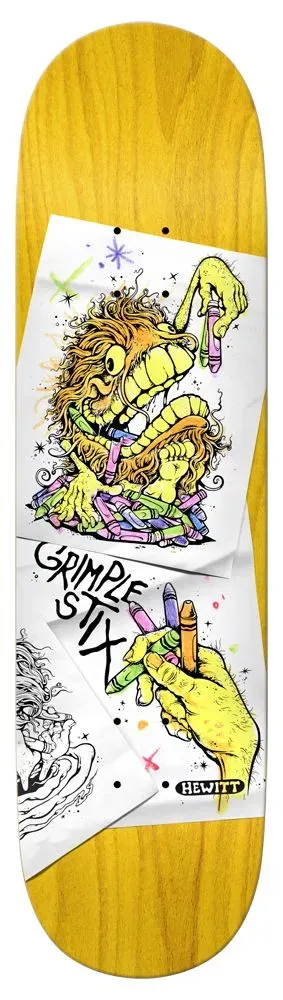 Deck Anti Hero Hewitt Grimplestix Coloring Book 8, 8,40