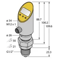 Turck Drucksensor PS010V5082UPN8XH1141