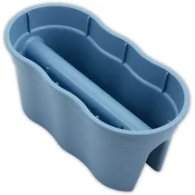 KHW Flowerclip XL 2er Set Ø bis 6 cm Meerblau