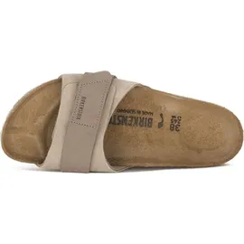 Birkenstock Oita Suede Leather Schmale Weite Sandalen beige/braun
