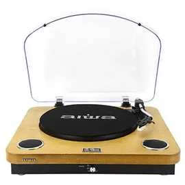 Aiwa GBTUR-120WDMKII Tocadiscos Bluetooth, Madera